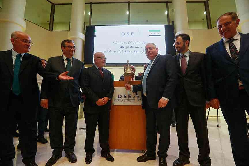 Syria&rsquo;s stock exchange reopens after 6 months