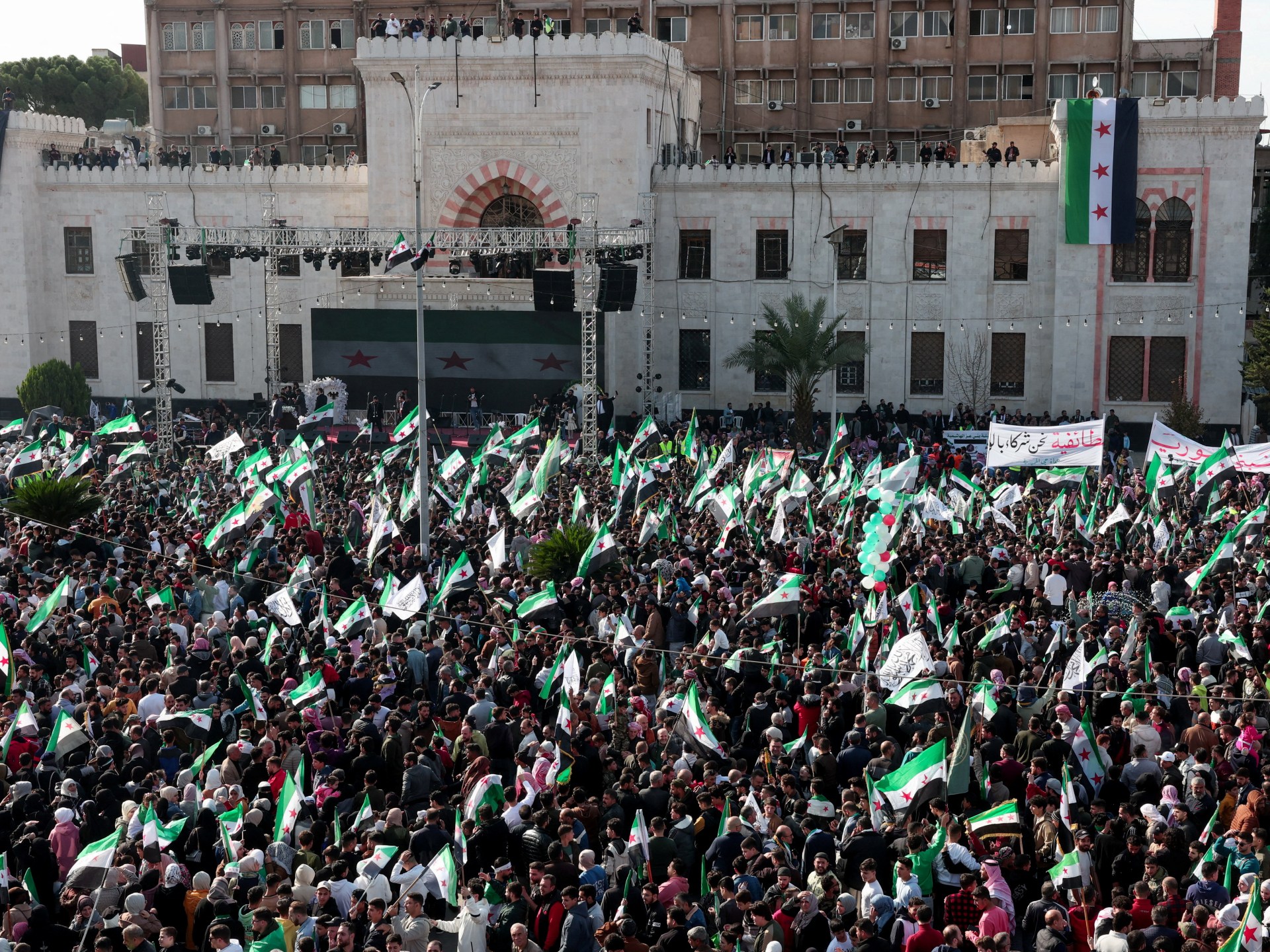 Syria&rsquo;s Hama full of &lsquo;hope, joy&rsquo; one year after al-Assad forces&rsquo; exit