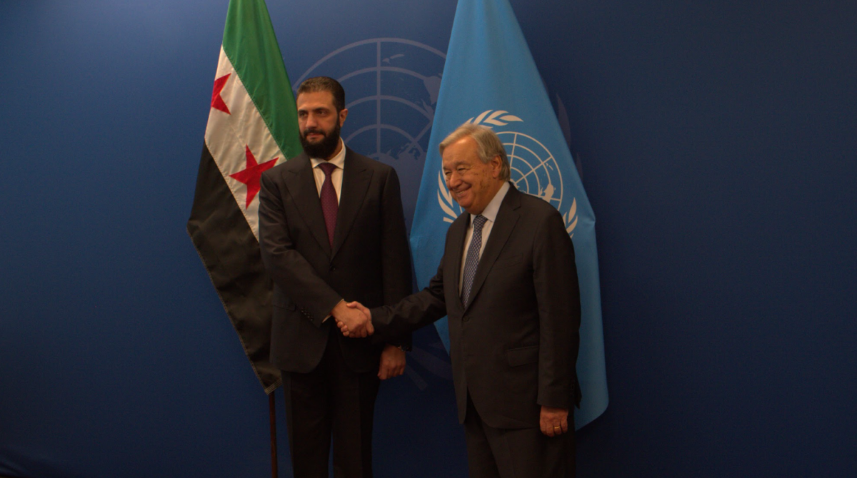 Syria is rising, al-Sharaa tells UN&mdash;but challenges remain at home