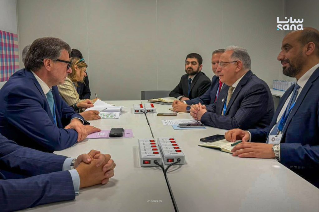 Syria, Italy discuss financial cooperation and debt solutions